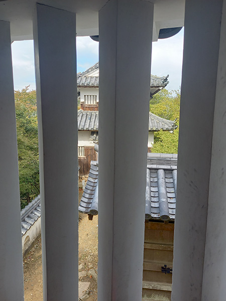 装束の間から二重櫓