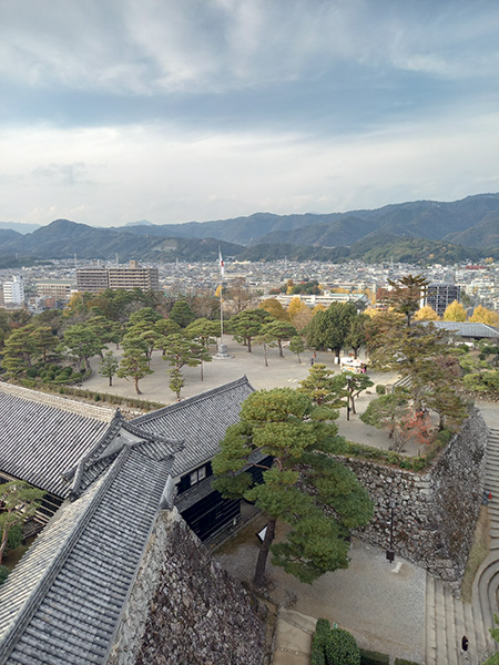 天守眺望