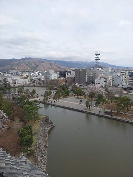 最上階眺め