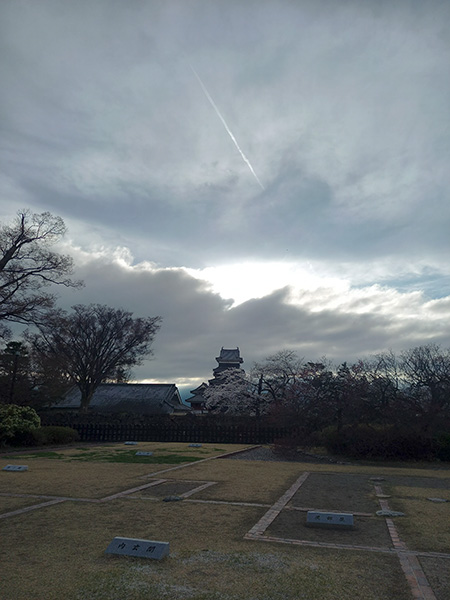 二の丸御殿跡