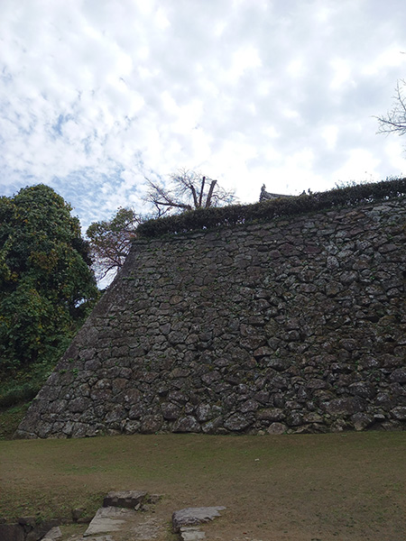二の丸から本丸