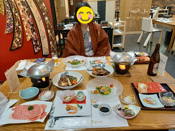 夕食