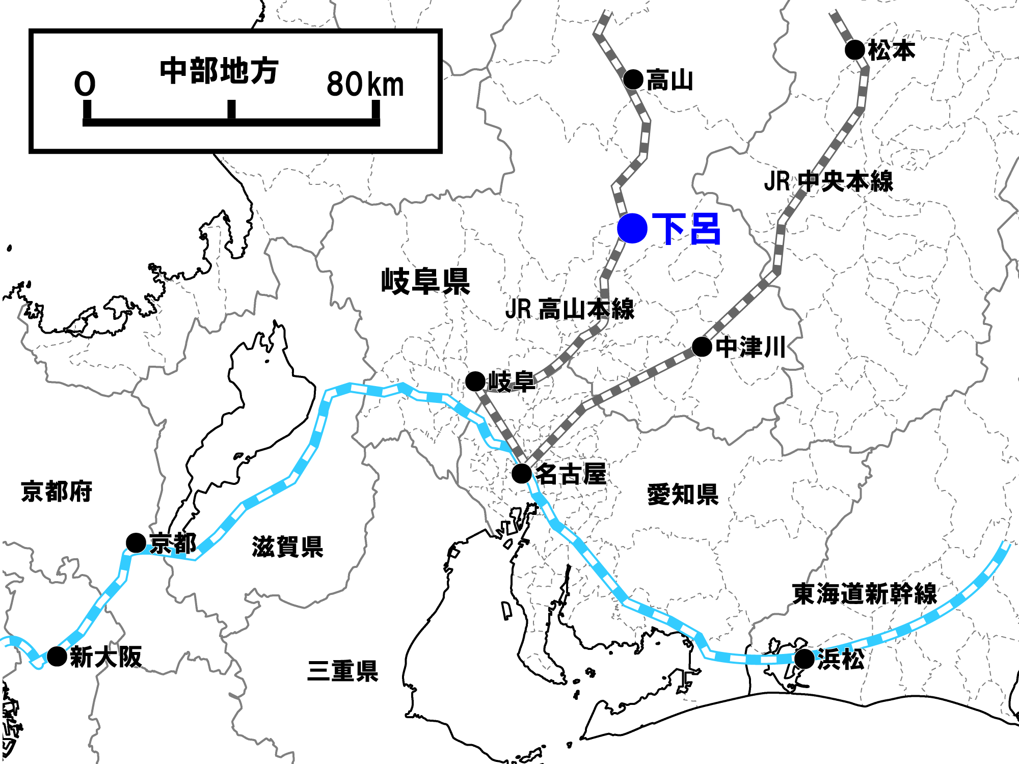 下呂map