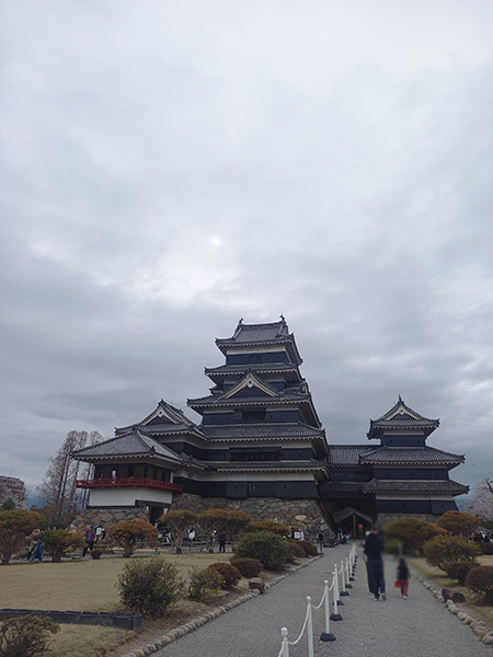松本城天守