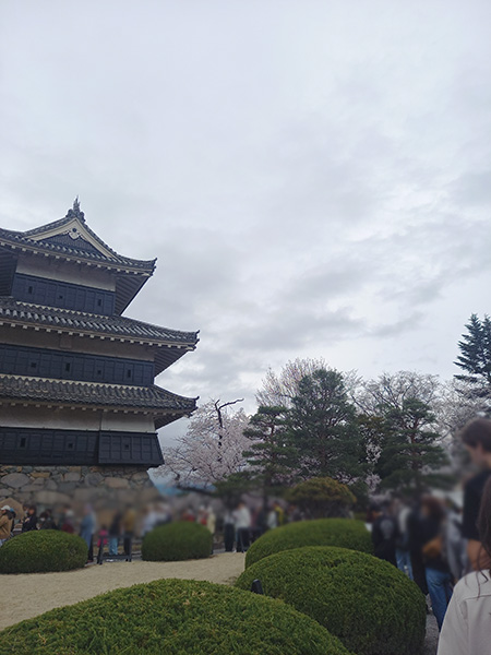 松本城天守