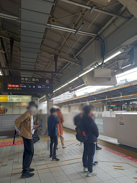 名古屋駅6番ホーム