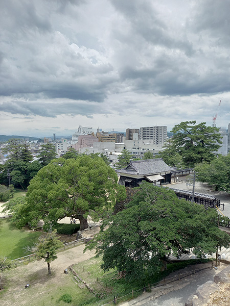 本丸から